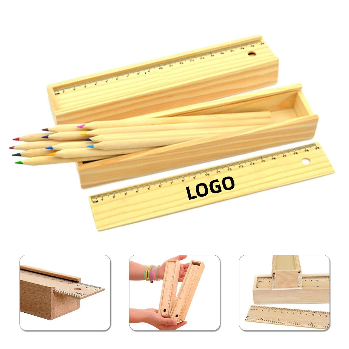 HUPSCG84 6 Color Artist Pencils Set