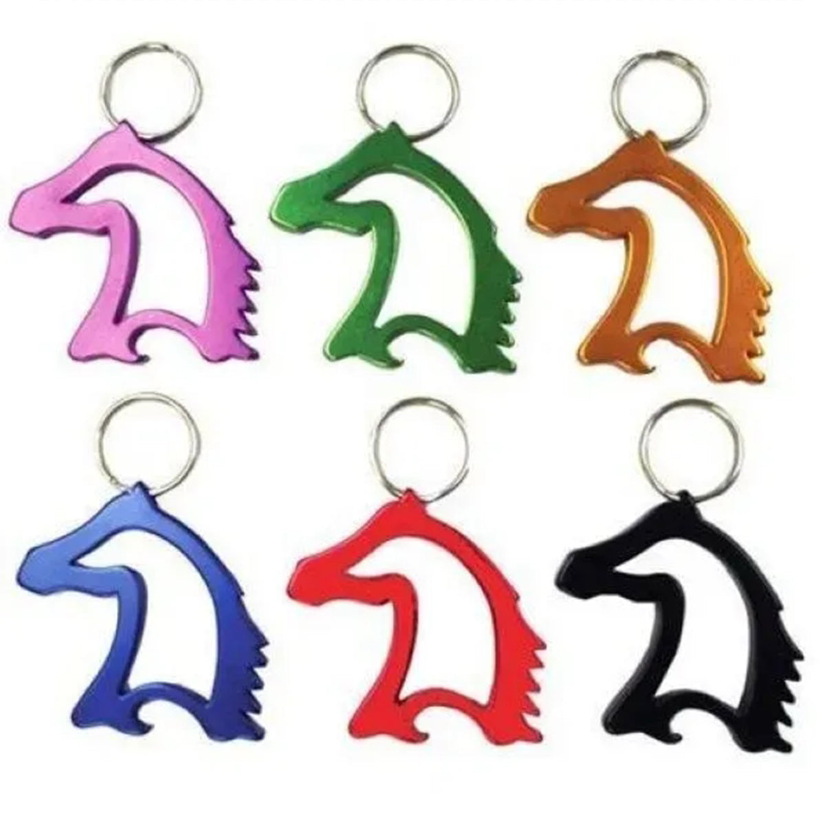 Bottle Opener Horse Shaped Key Tag | HUPSRC129