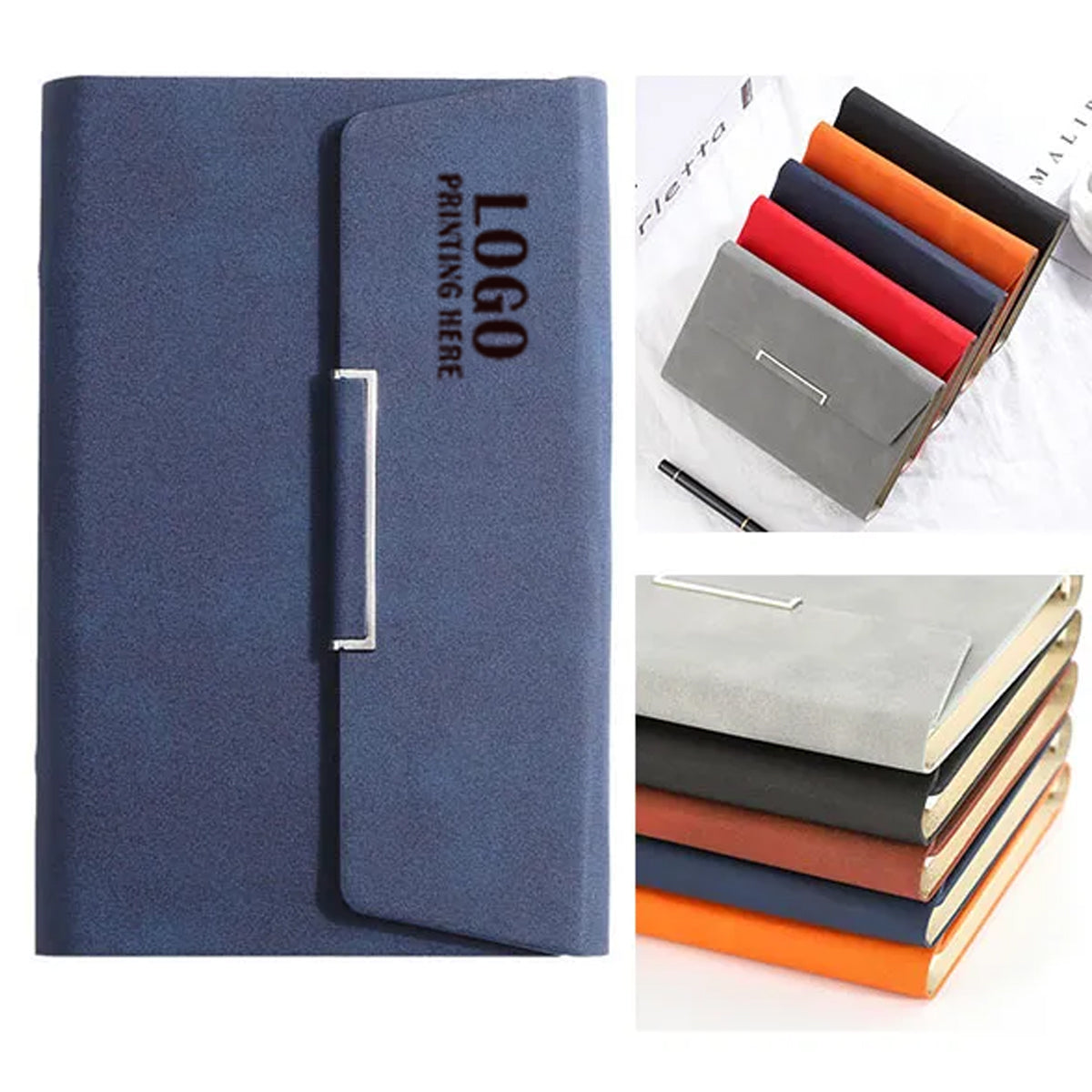 HUPSRC134 A5 Magnet Writing Sketch Book W/pen and Cards pouches
