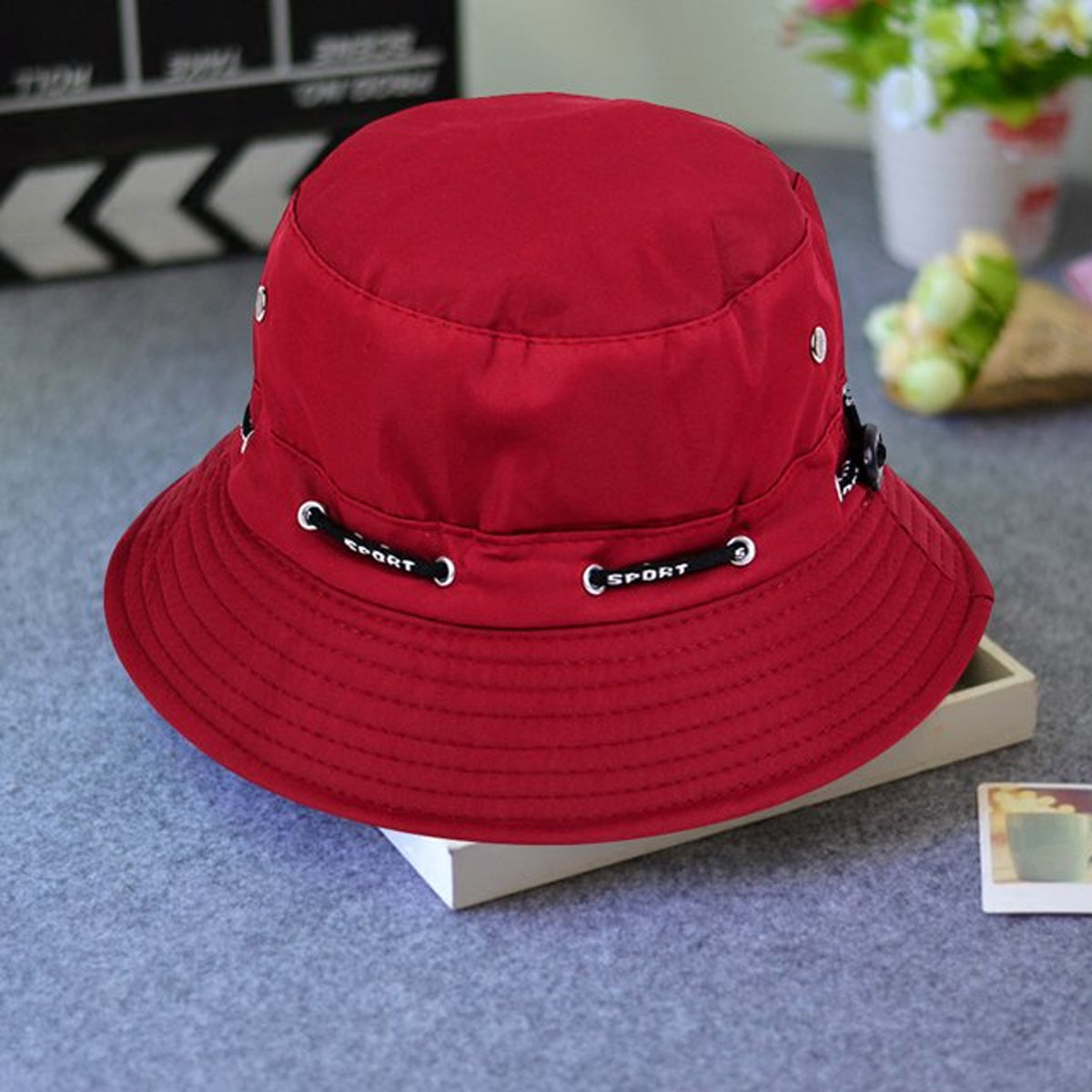 HUPSRC144 Full Color Fisherman Cap Bucket Sun Hat