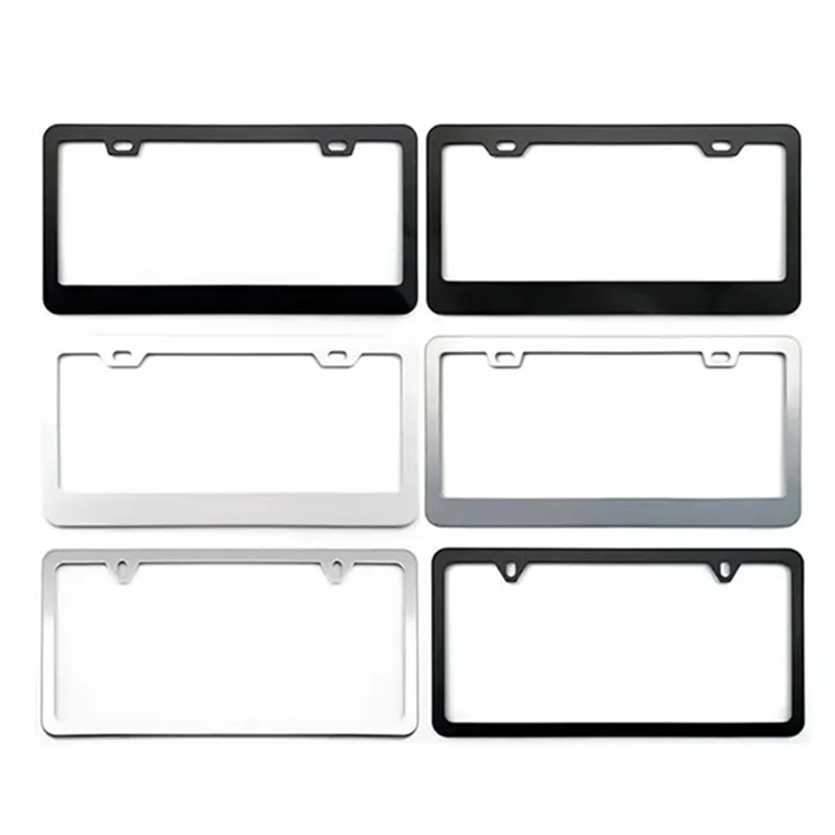 HUPSRC157 Metal Car Plate License Frame Cover