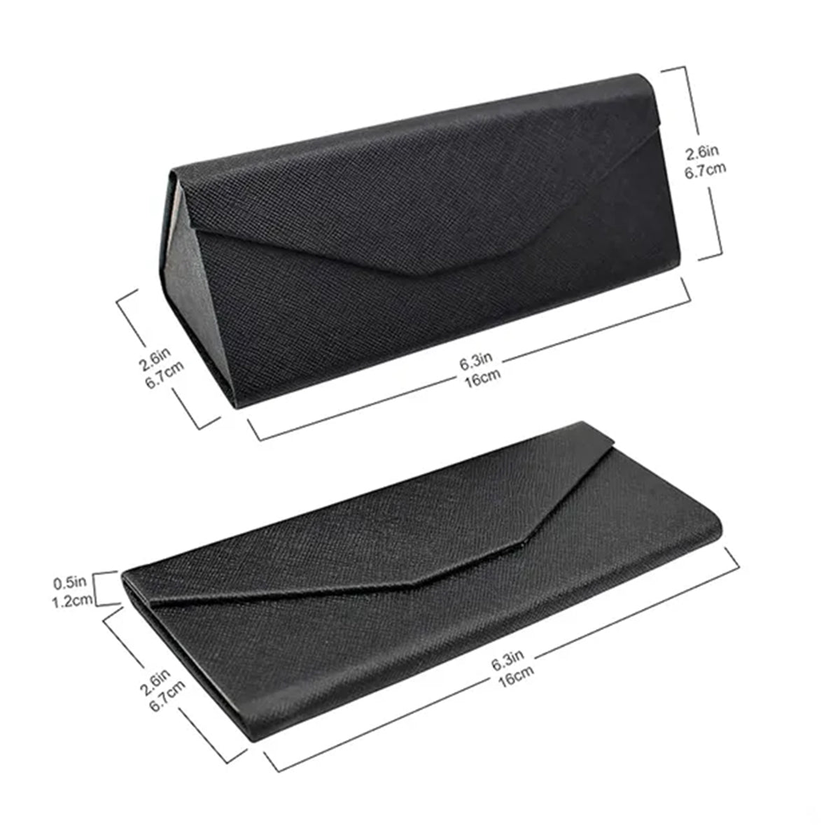 HUPSRC160 Unisex Hard Shell Eyeglasses Protective Case
