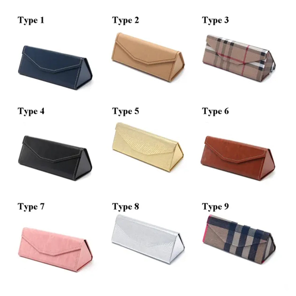 HUPSRC160 Unisex Hard Shell Eyeglasses Protective Case