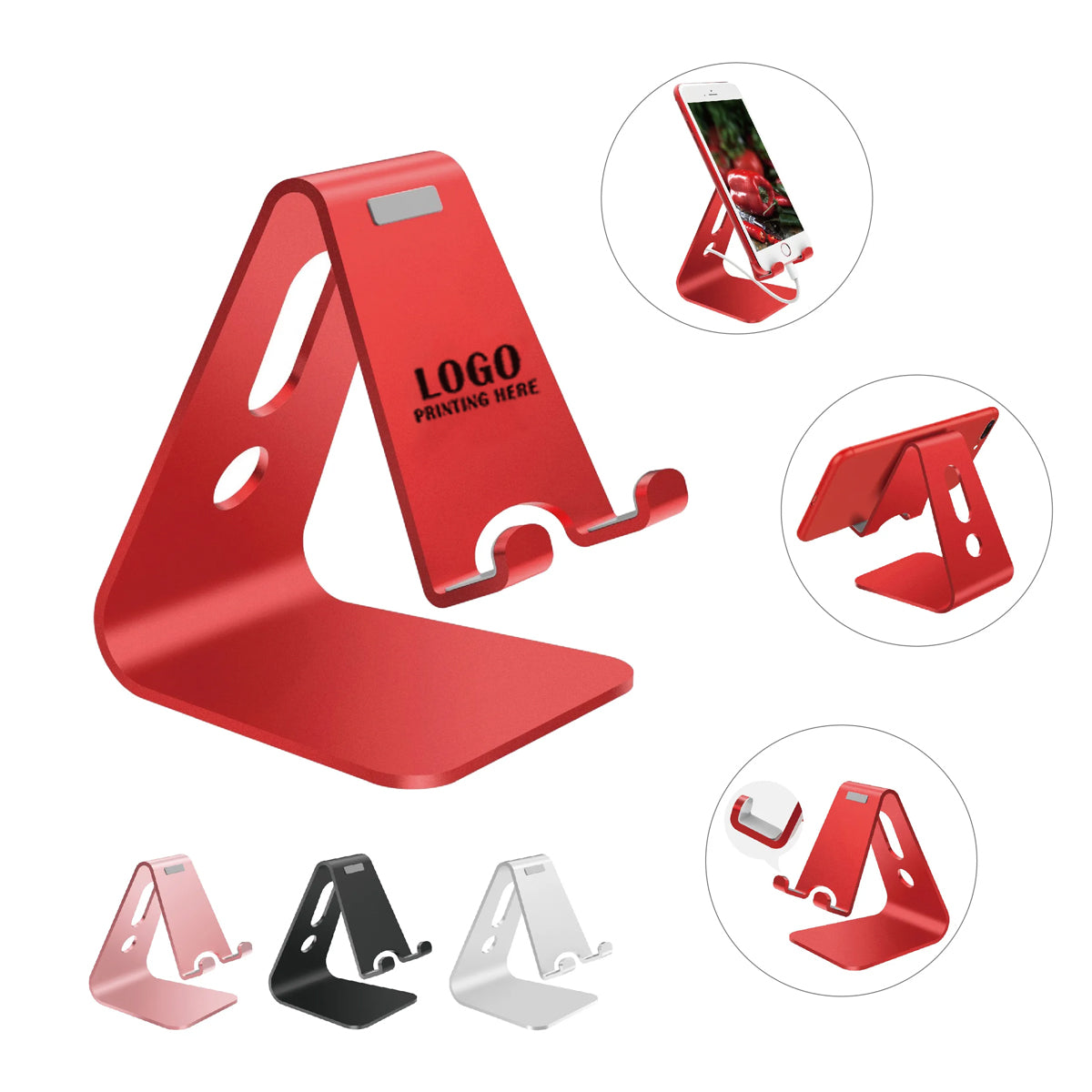 HUPSRC164 Aluminum Cell Phone Tablet Media Stand