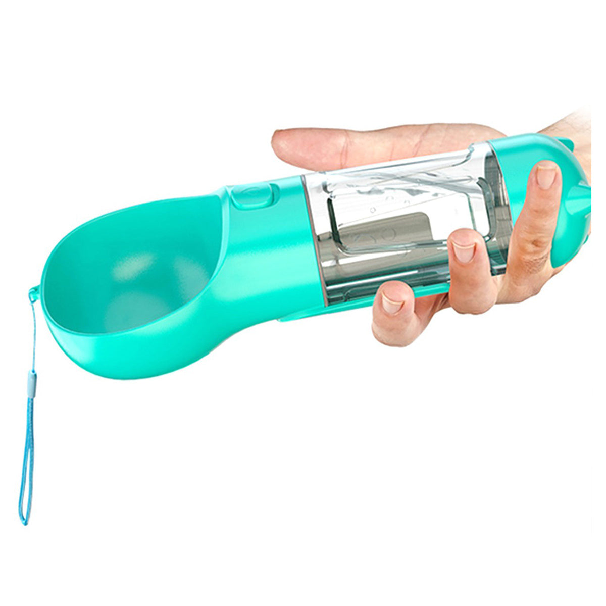 HUPSRC173 Portable 3 In 1 Pet Dog Water Bottle Poop Bag Food Dispenser