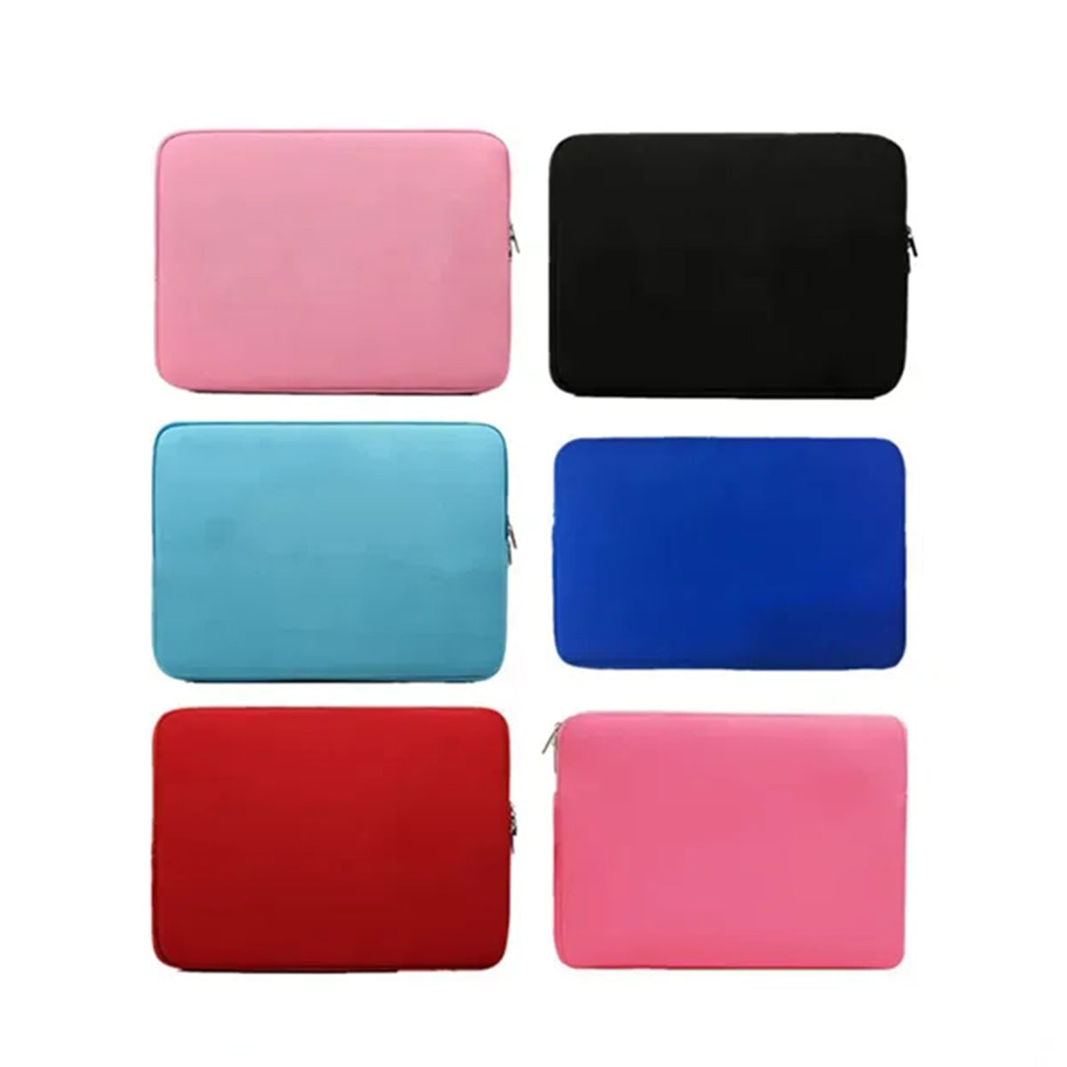 HUPSRC175 13 Inch Foam Shock Resistant Laptop Sleeve Zipper Cover Bag