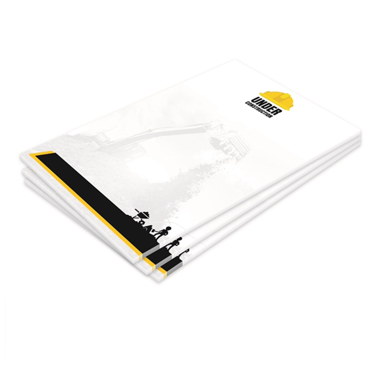 HUPSRC182 25 Sheets Paper Note Pad 4"X6"
