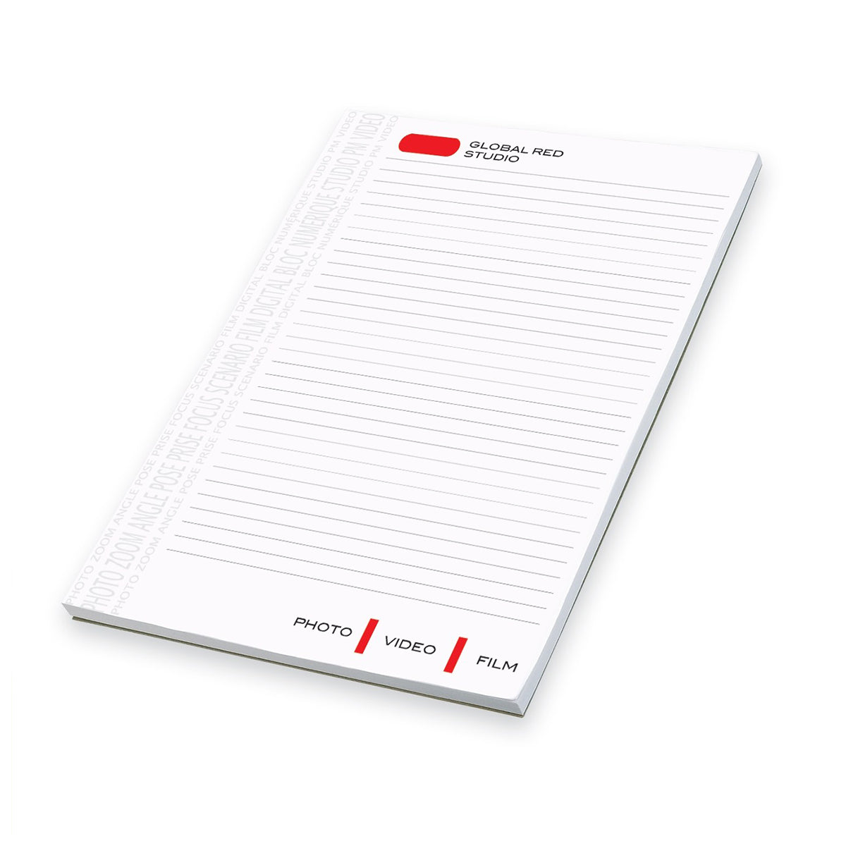 HUPSRC182 25 Sheets Paper Note Pad 4"X6"