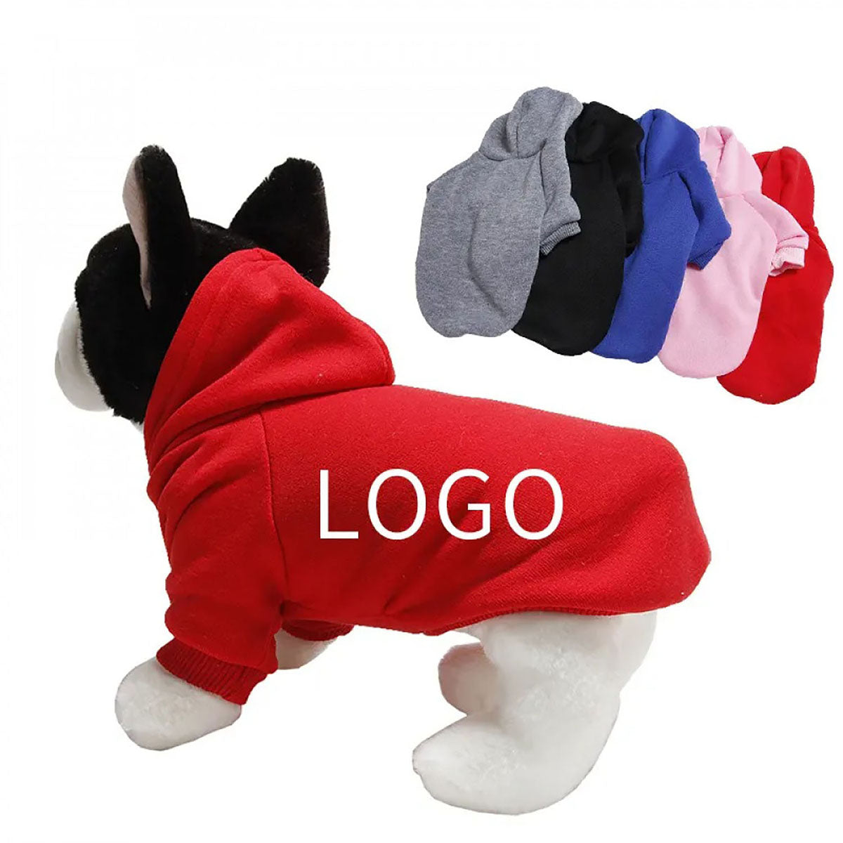 HUPSSX03 Dog Pet Hoodie Soft Wool Coat Sweater