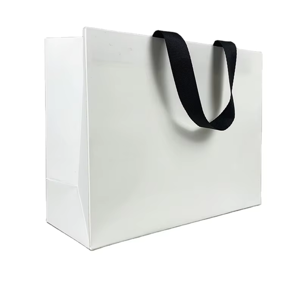 HUPSSX10 Custom Ribbon-Handle Euro Tote Bag