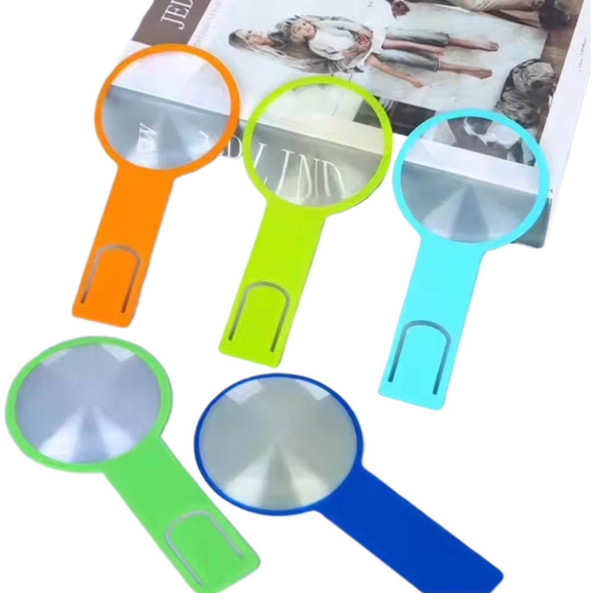 HUPSSX09 Portable 3X Bookmark Magnifier
