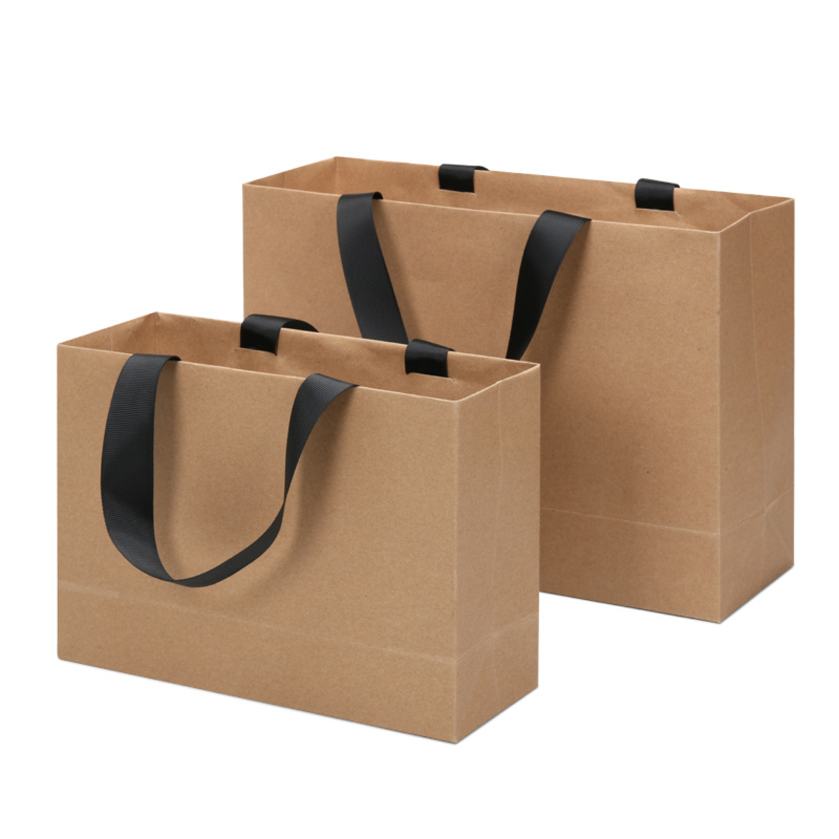 HUPSSX10 Custom Ribbon-Handle Euro Tote Bag