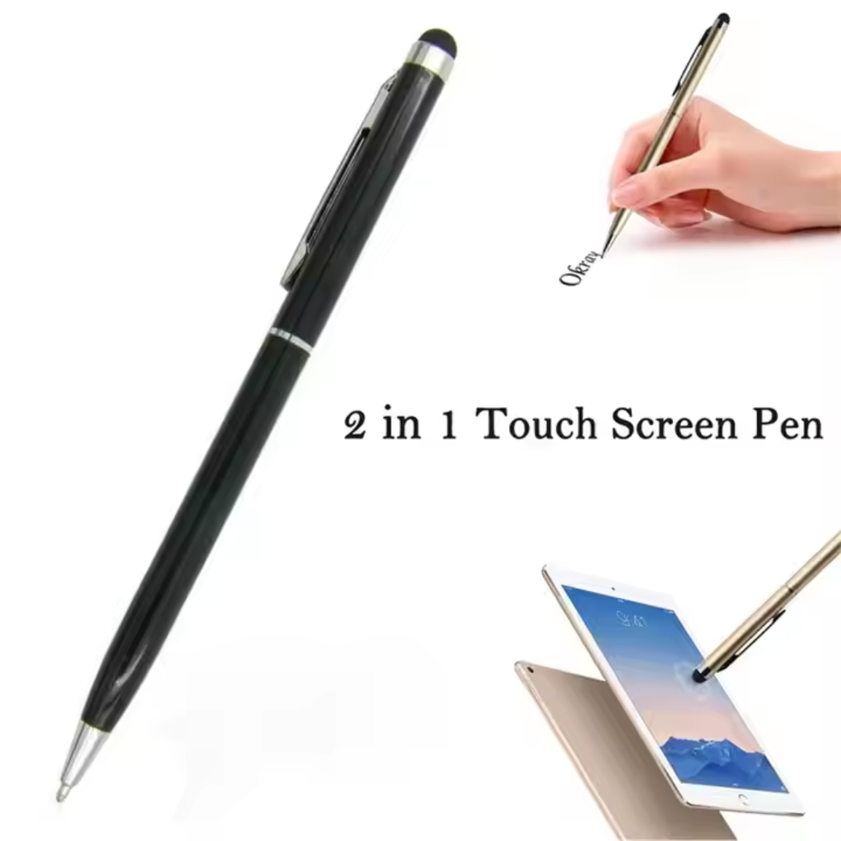 HUPSSX17 Touch Screen Pen With Rotating Design
