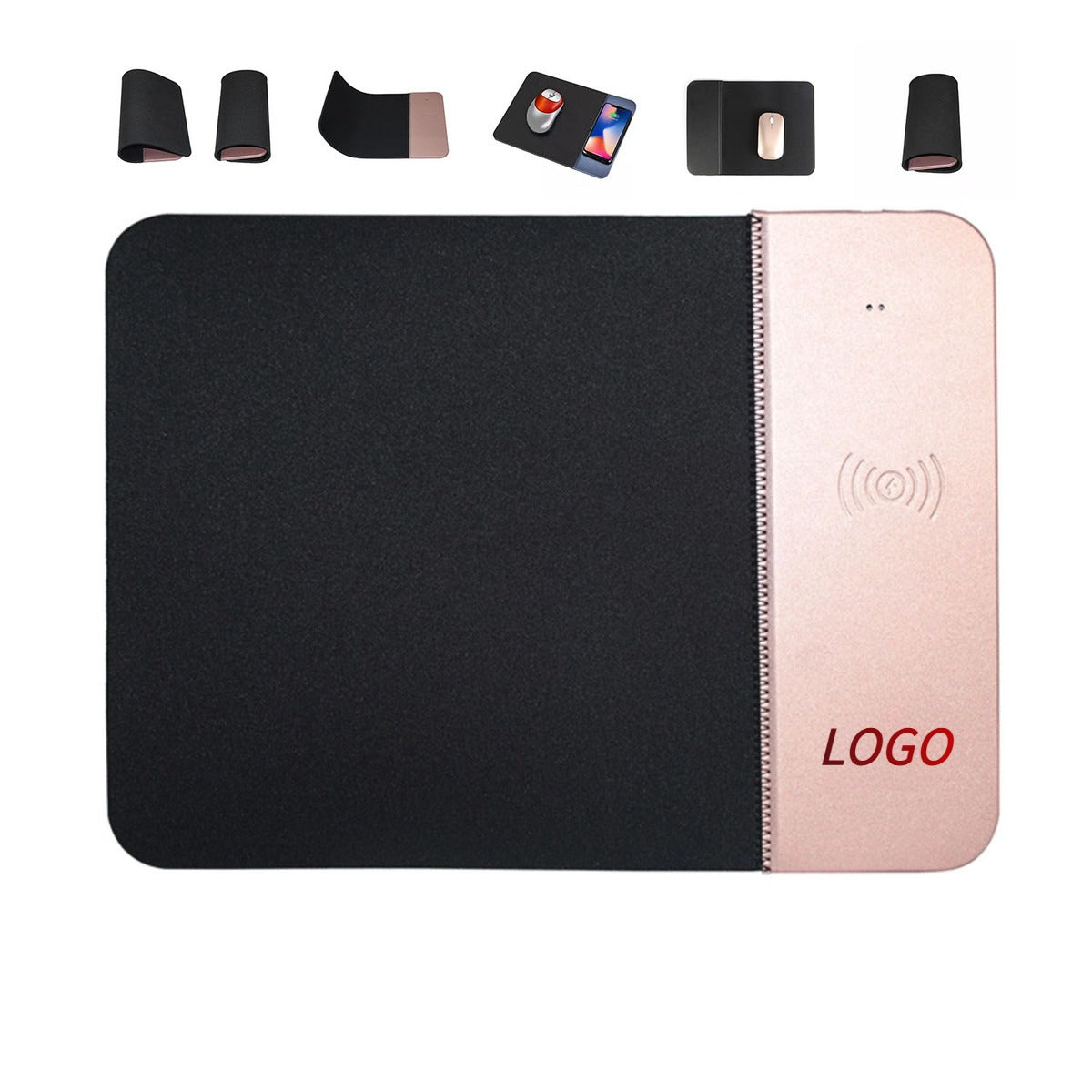 HUPSSX23 Desk Mousepad With Wireless Charging