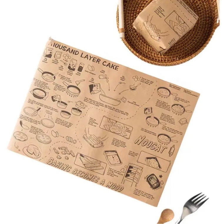 HUPSSY02Custom Food Wrapping Paper