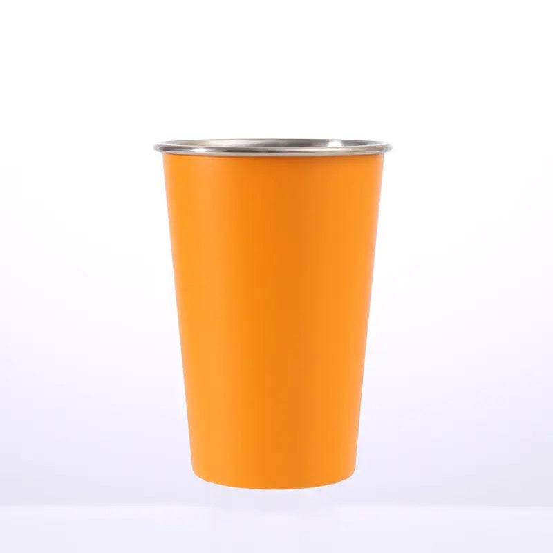 HUPSSY08Stainless Steel Pint Cup 16 oz