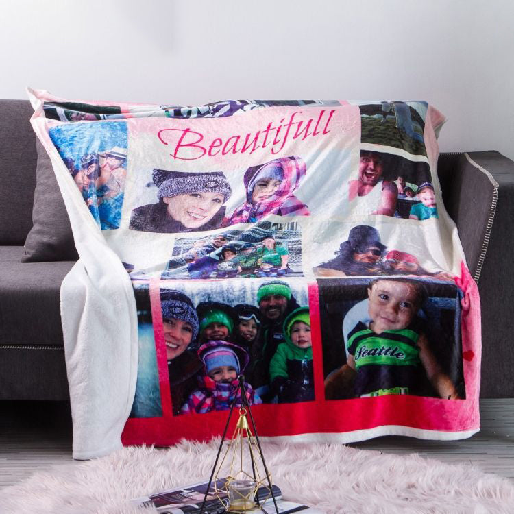 HUPSSY21Personalized Photo Blanket