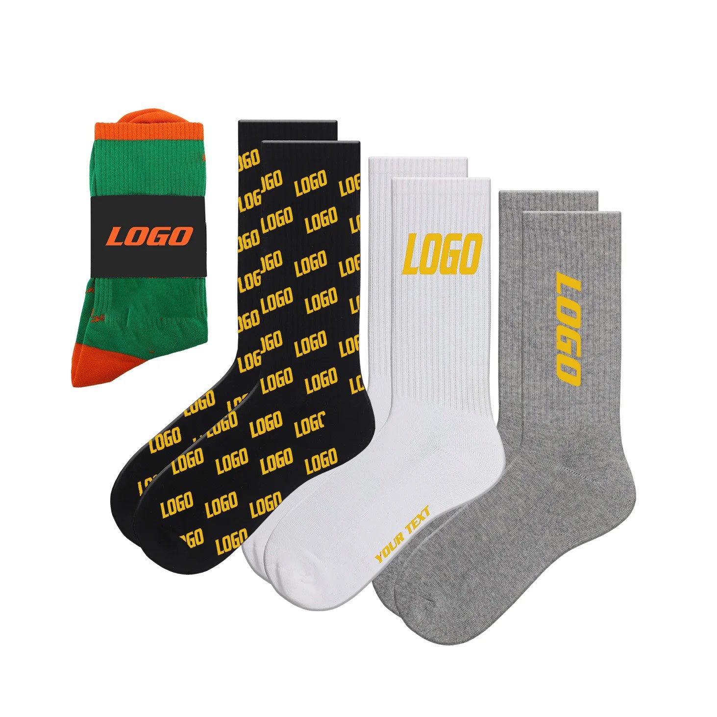 HUPSSY45 Crew Socks