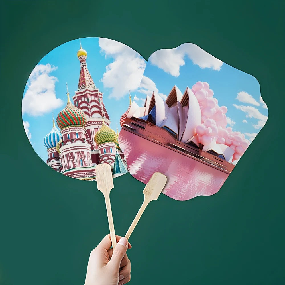 HUPSSY56 Paper Hand Fan