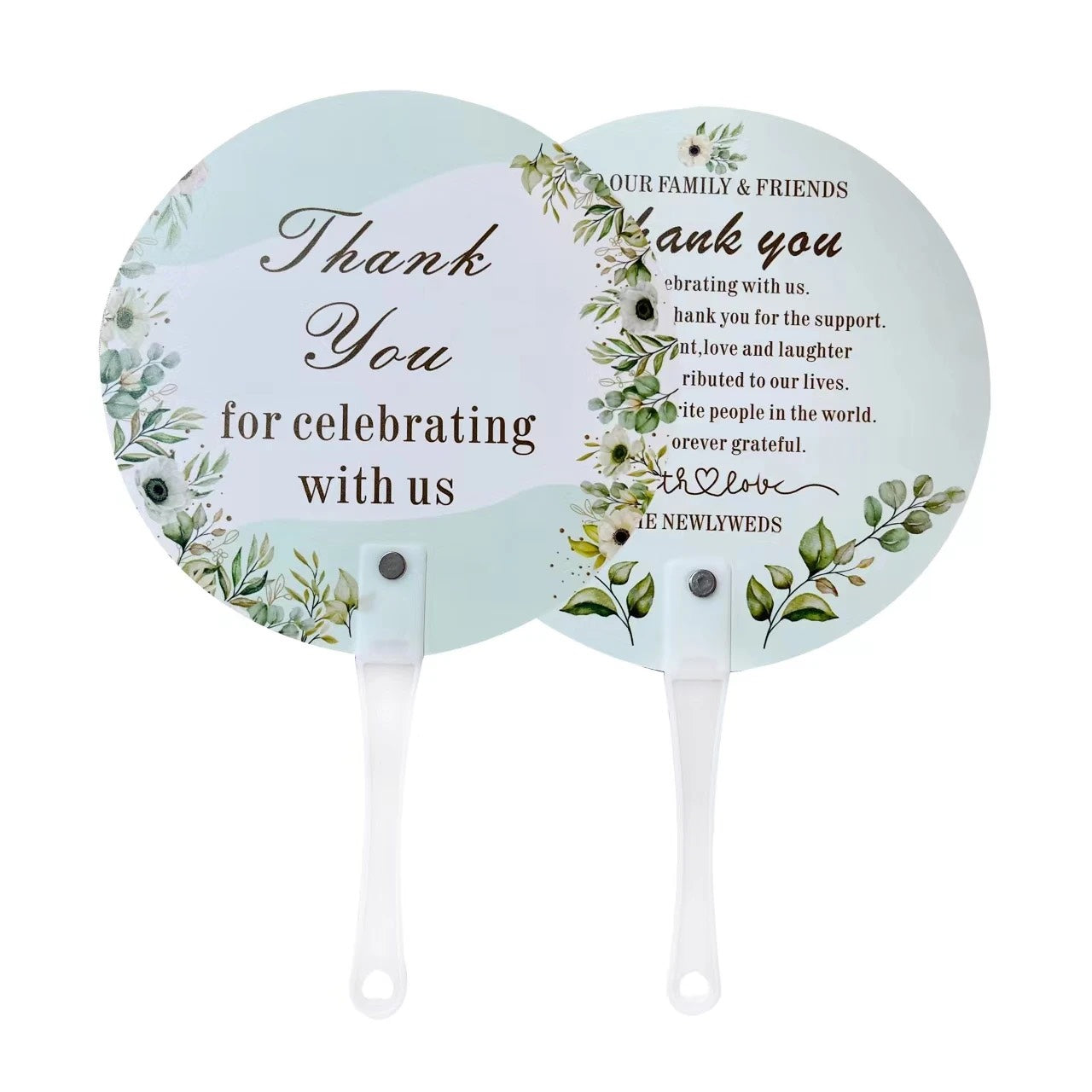 HUPSSY57 Plastic Hand Fan