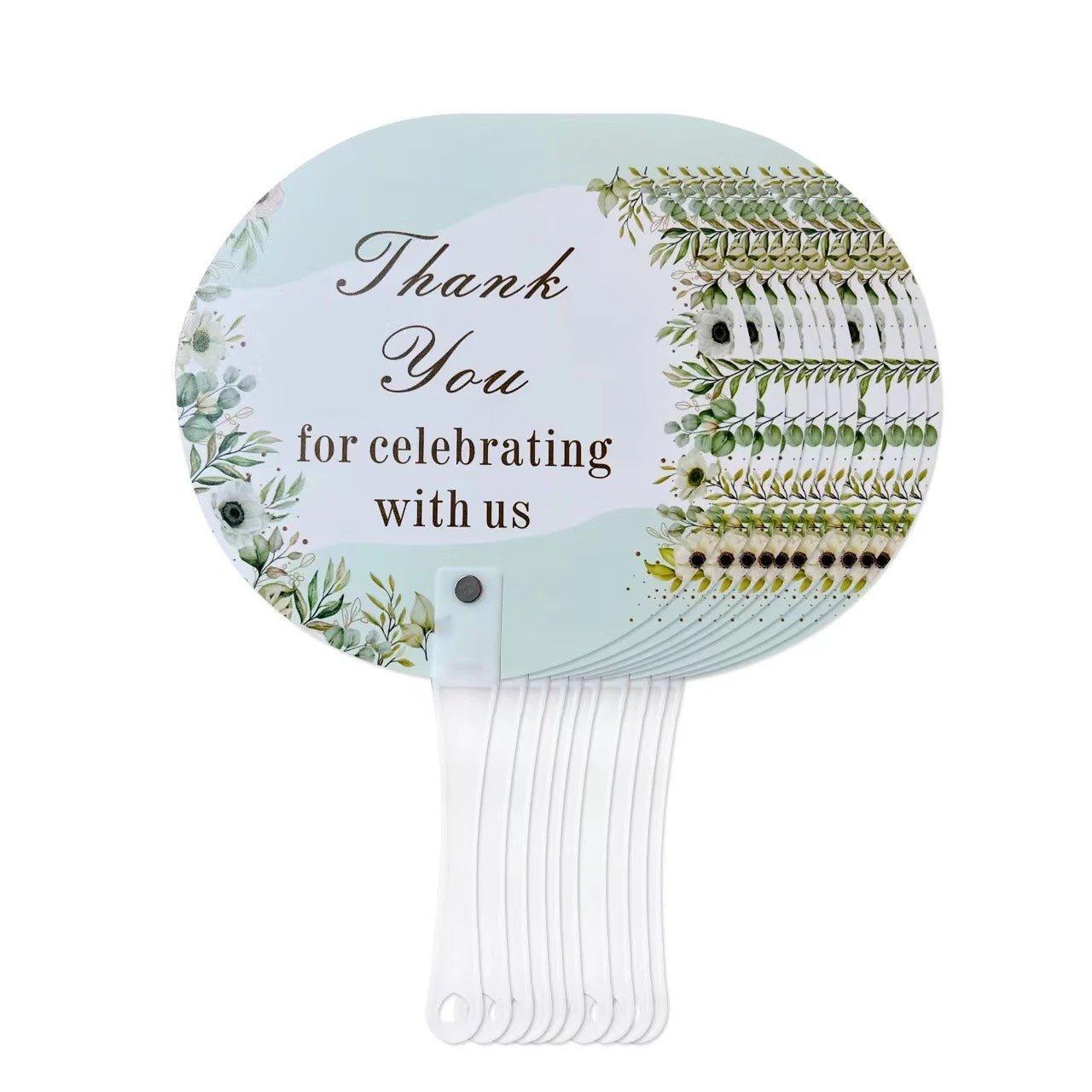 HUPSSY57 Plastic Hand Fan