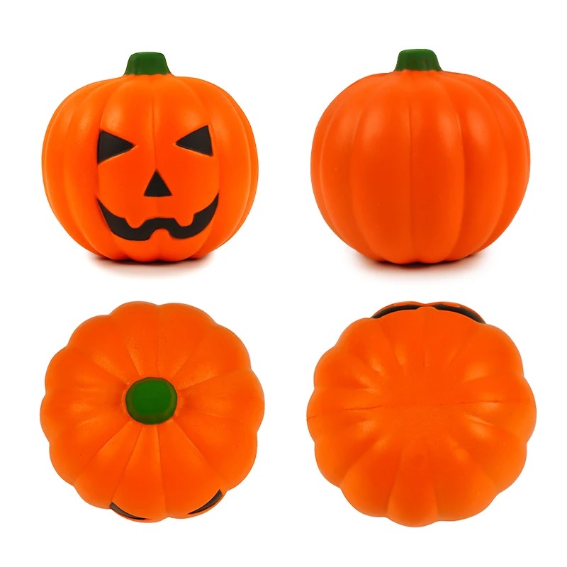 HUPSSY59 Jack-O-Lantern Ball Stress Reliever