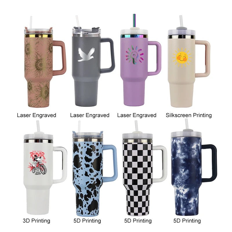 HUPSSY61 Vacuum Tumbler With Handle 40oz