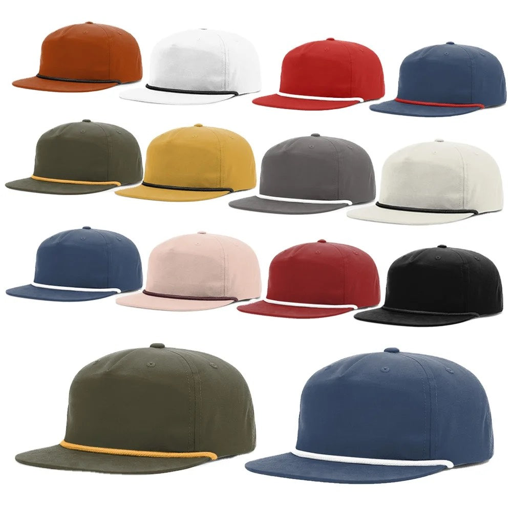HUPSSY73 Five Panel Poly Rope Cap