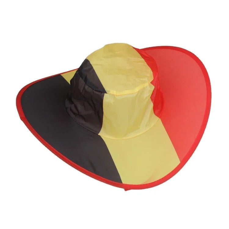 HUPSSY80 Rainbow Foldable Cowboy Hat w/ Pouch