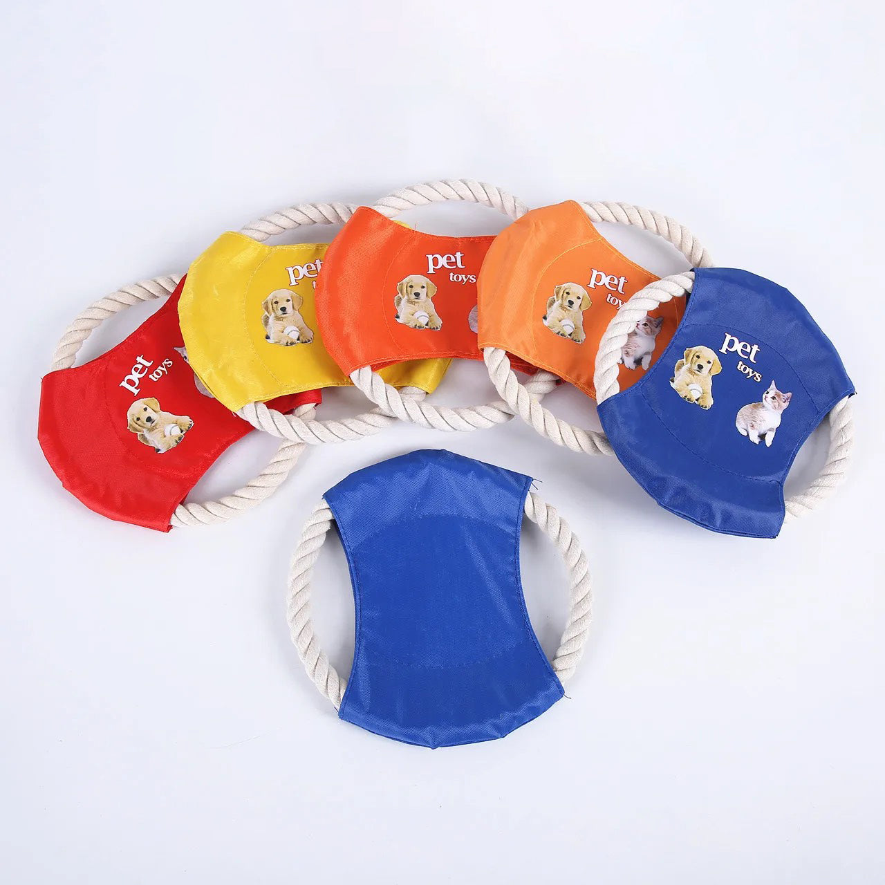 HUPSSY81 Flying Disc Dog Rope Toys