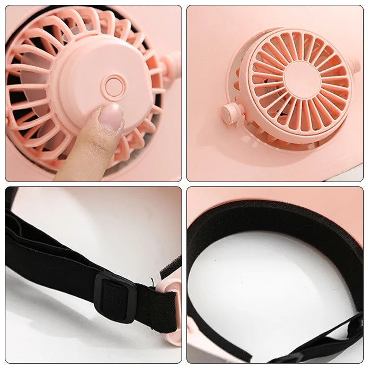 HUPSSY82 USB Cooling Sun Visor