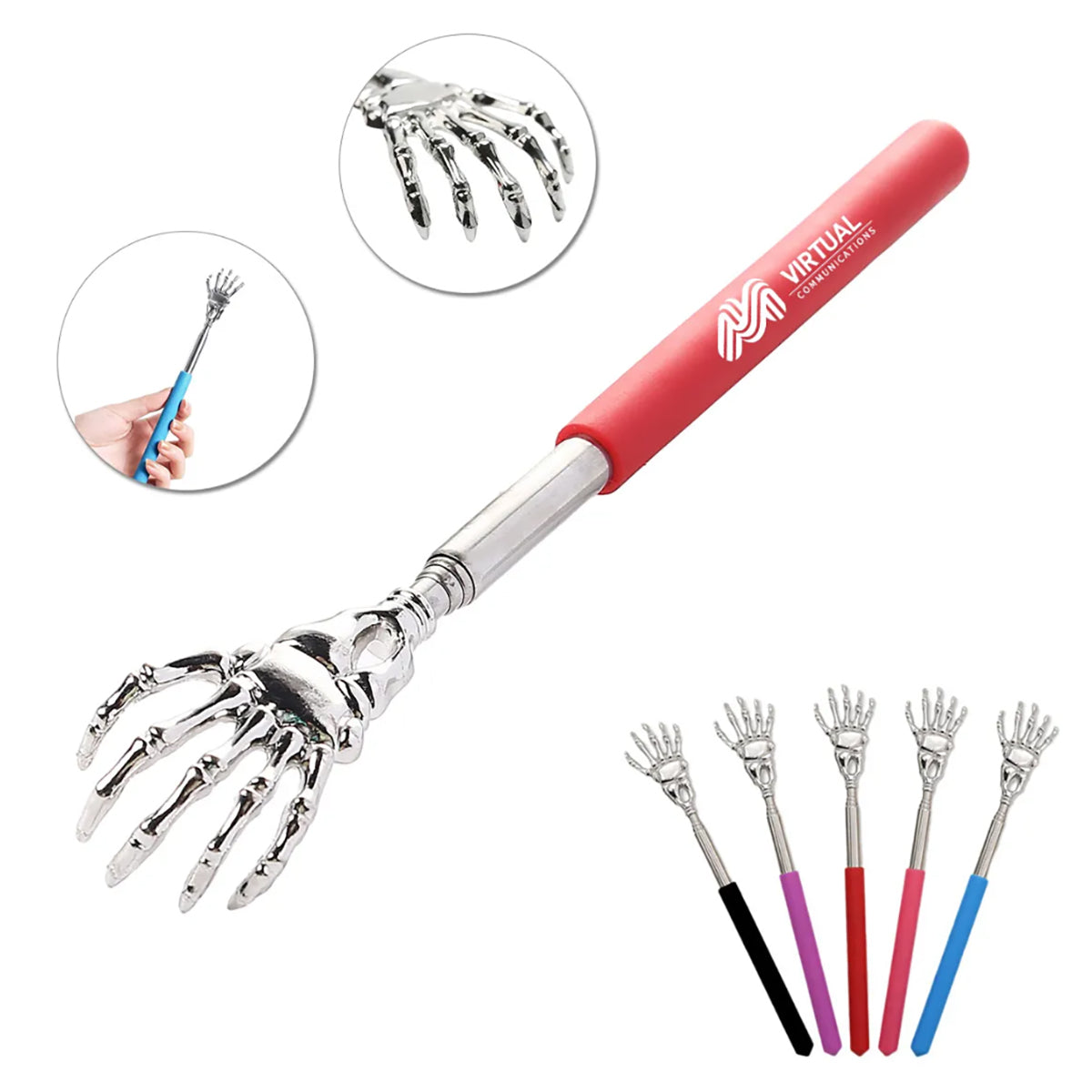 HUPSTL004 Ghost Claw Telescopic Back Scratcher