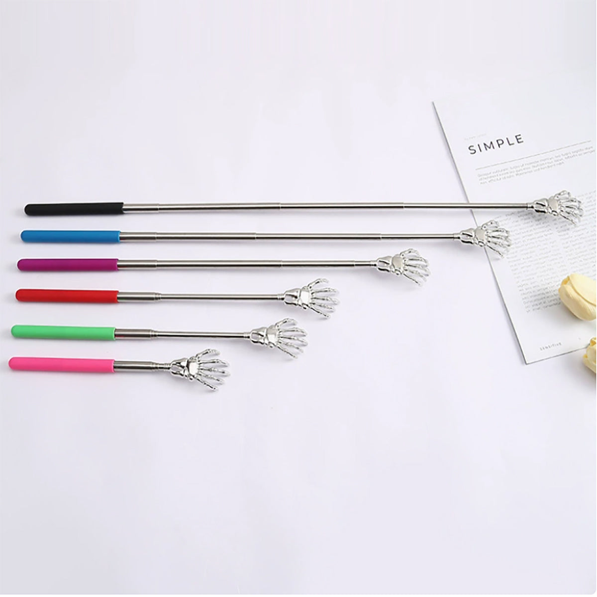 HUPSTL004 Ghost Claw Telescopic Back Scratcher