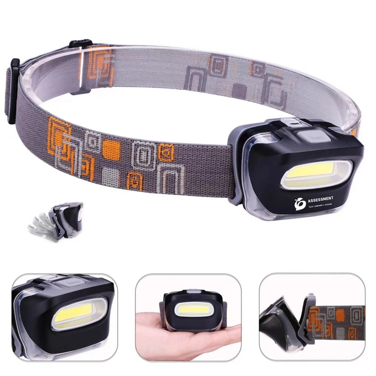 HUPSTL101 Portable Cob Camping Head Lantern