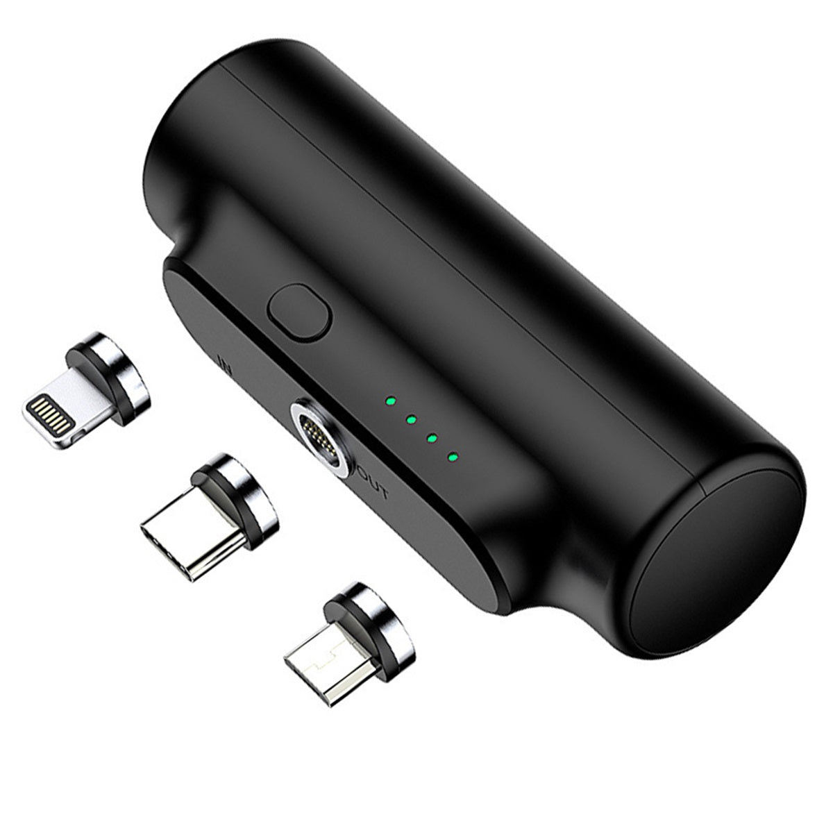 HUPSTL105 3000Mah Portable Power Bank With Magnetic Plug
