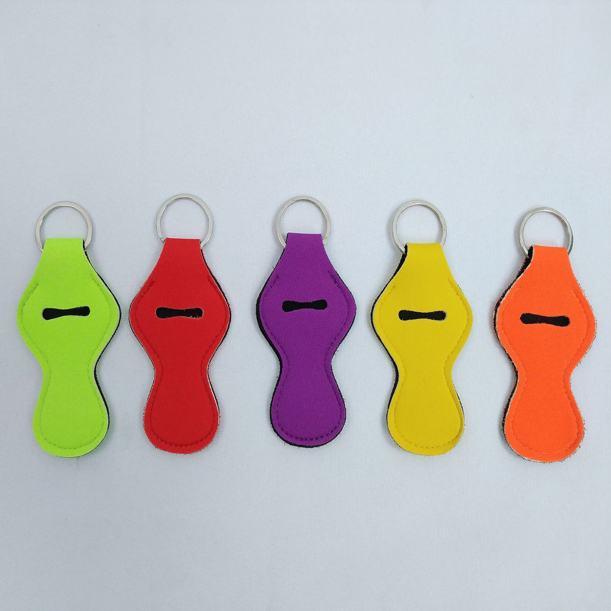 HUPSTL014 Neoprene Chapstick Holder Keychain