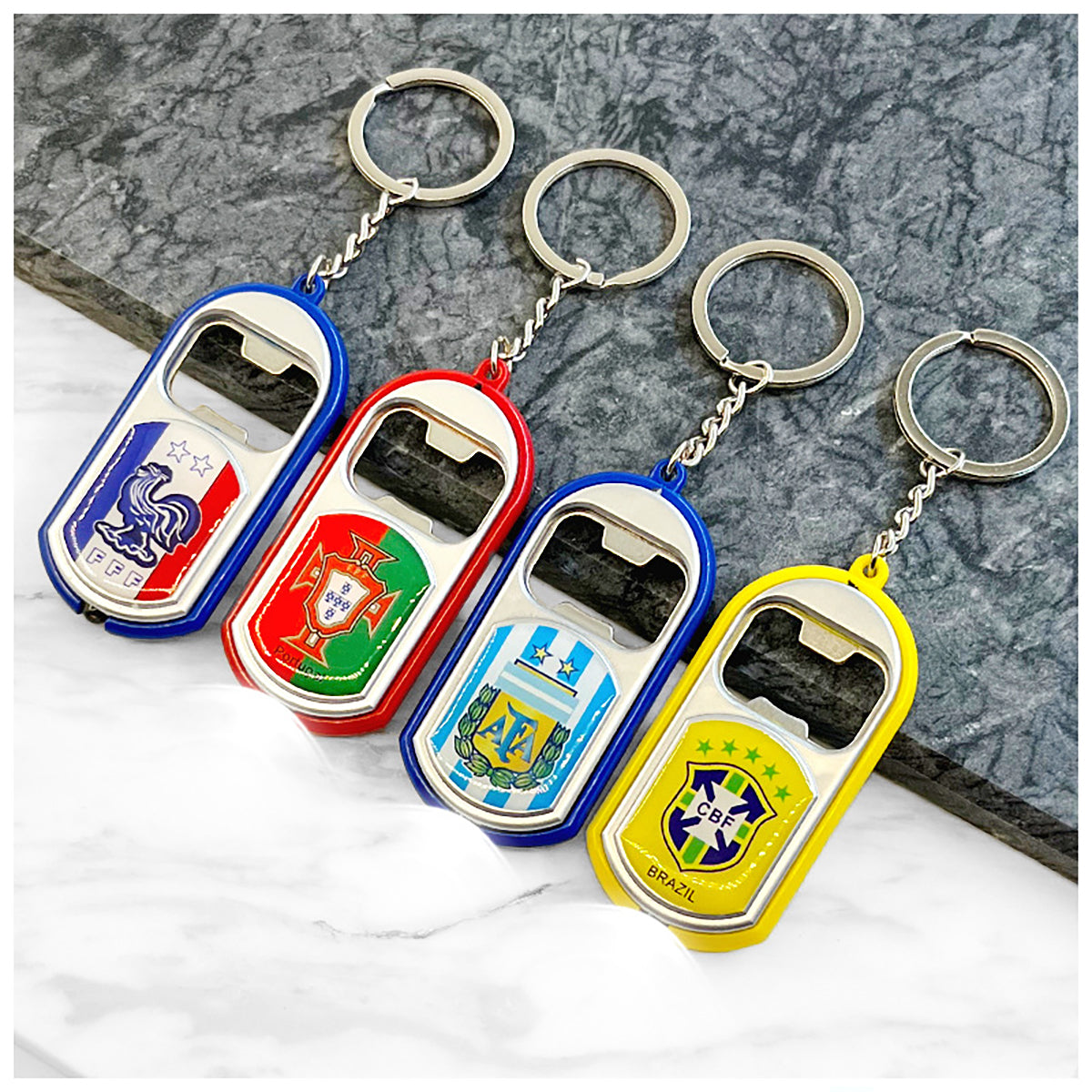 HUPSTL018 Led Keychain Flashlight Bottle Opener
