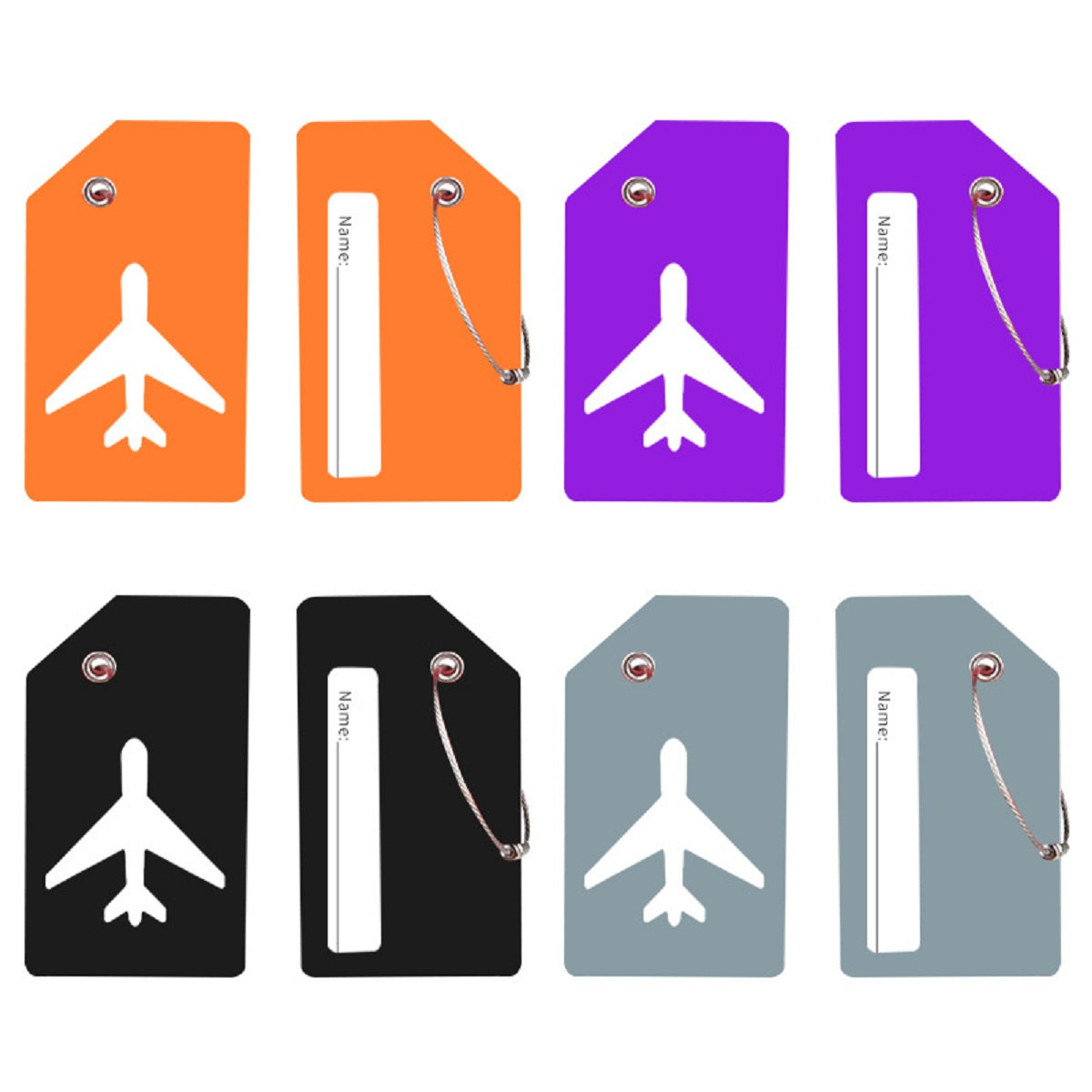 HUPSTL021 Silicone Luggage Tag