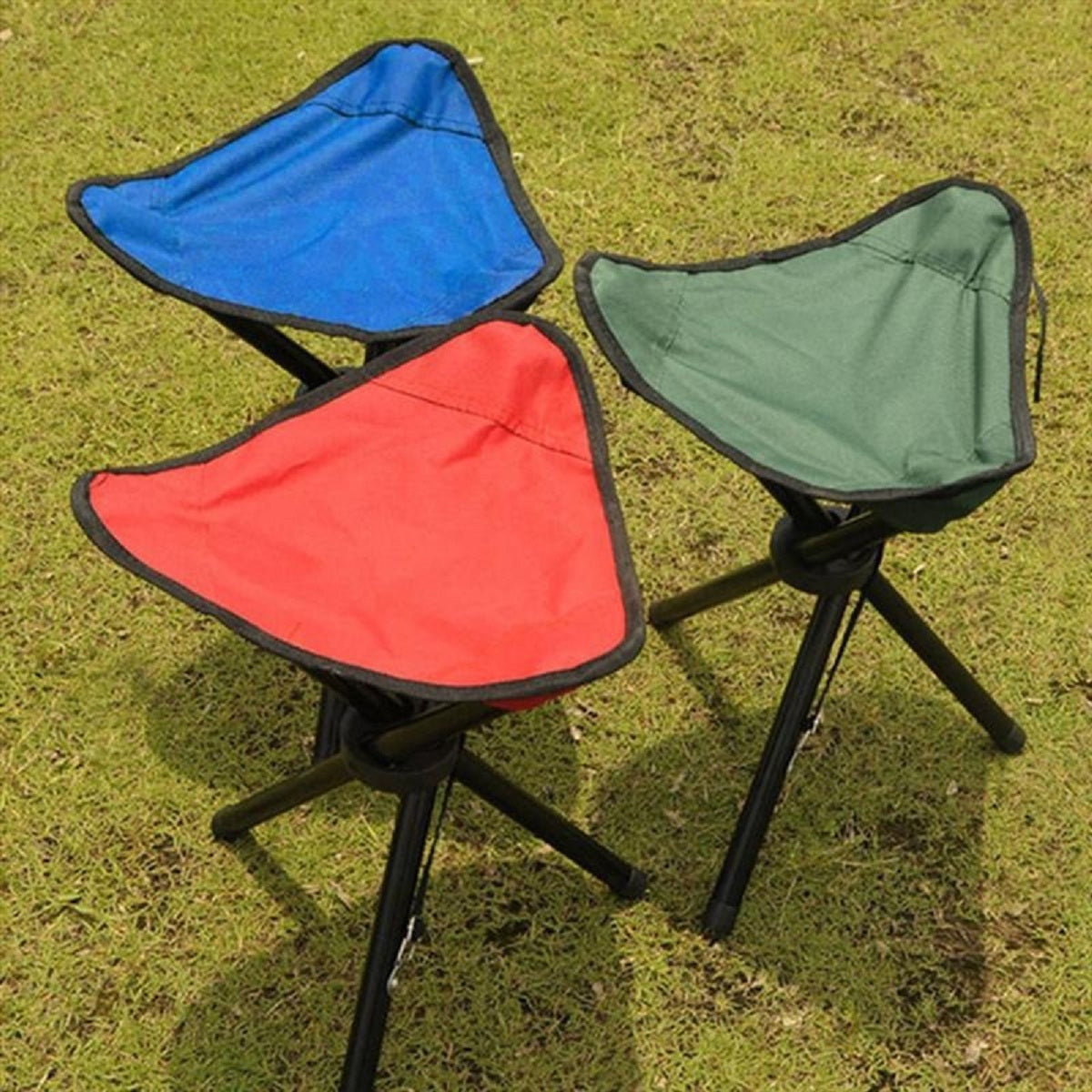 HUPSTL029 Small Portable Triangle Camping Stool