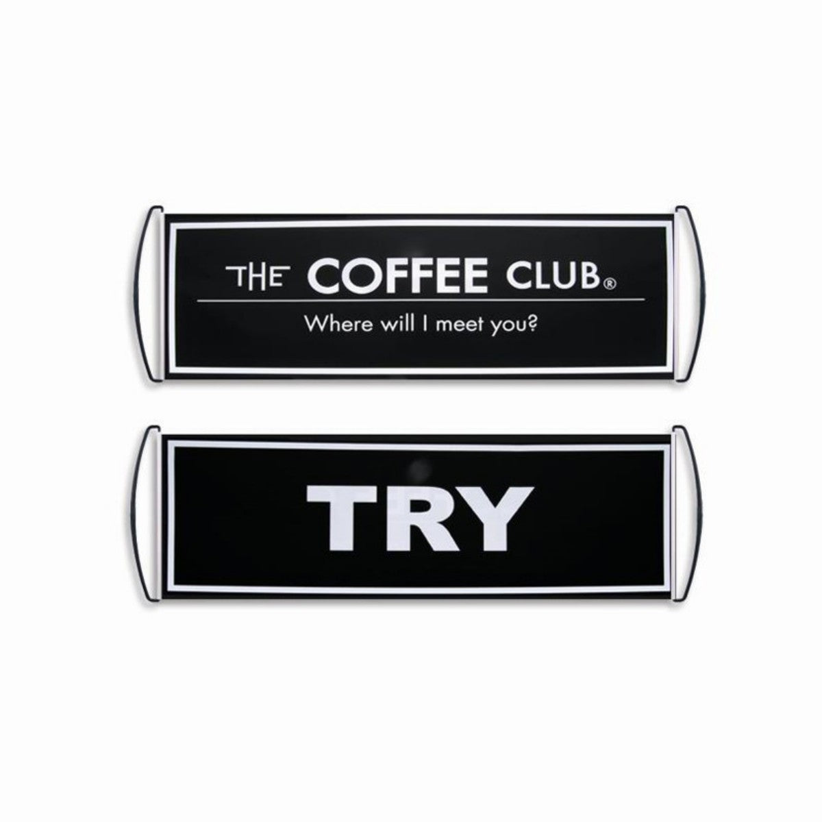 HUPSTL031 Retractable Hand-Held Scroll/Roller Banner