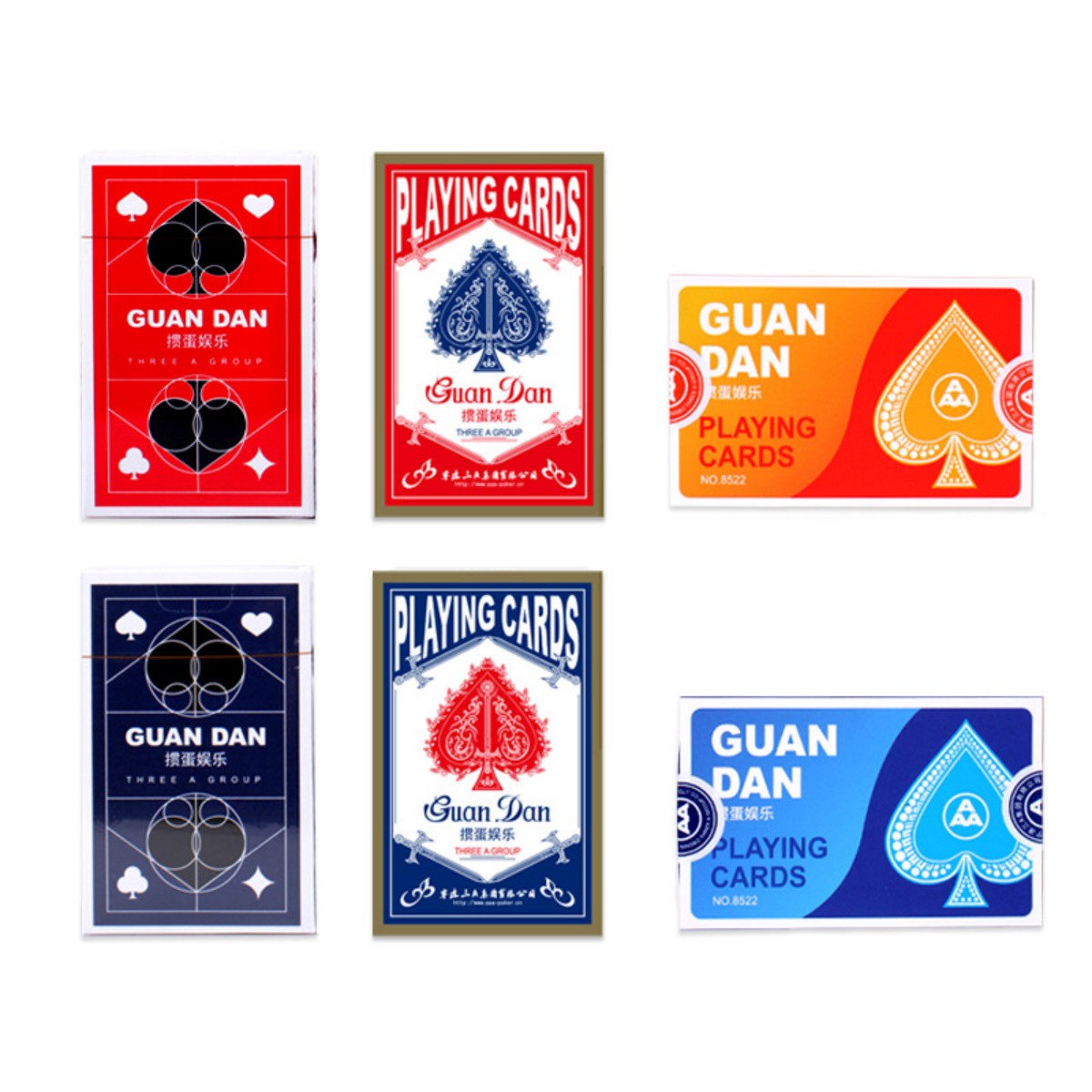 HUPSTL034 Customized Standard Playing Cards