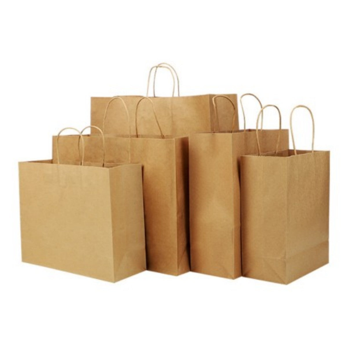 HUPSTL036 Kraft Paper Shopping Bag