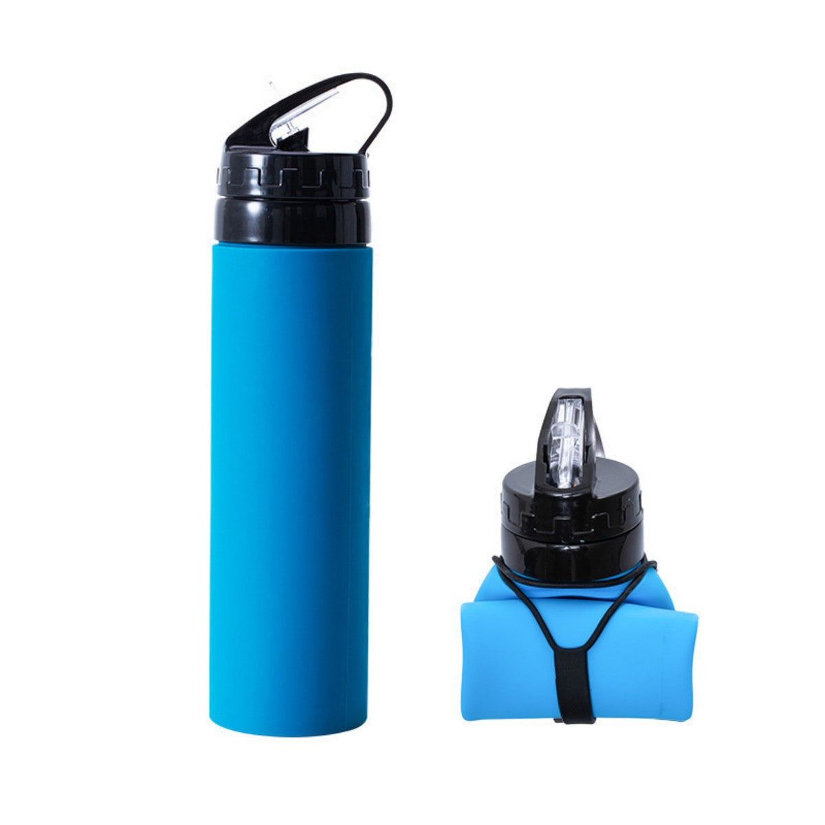 HUPSTL039 20 OZ Collapsible Silicone Water Bottle