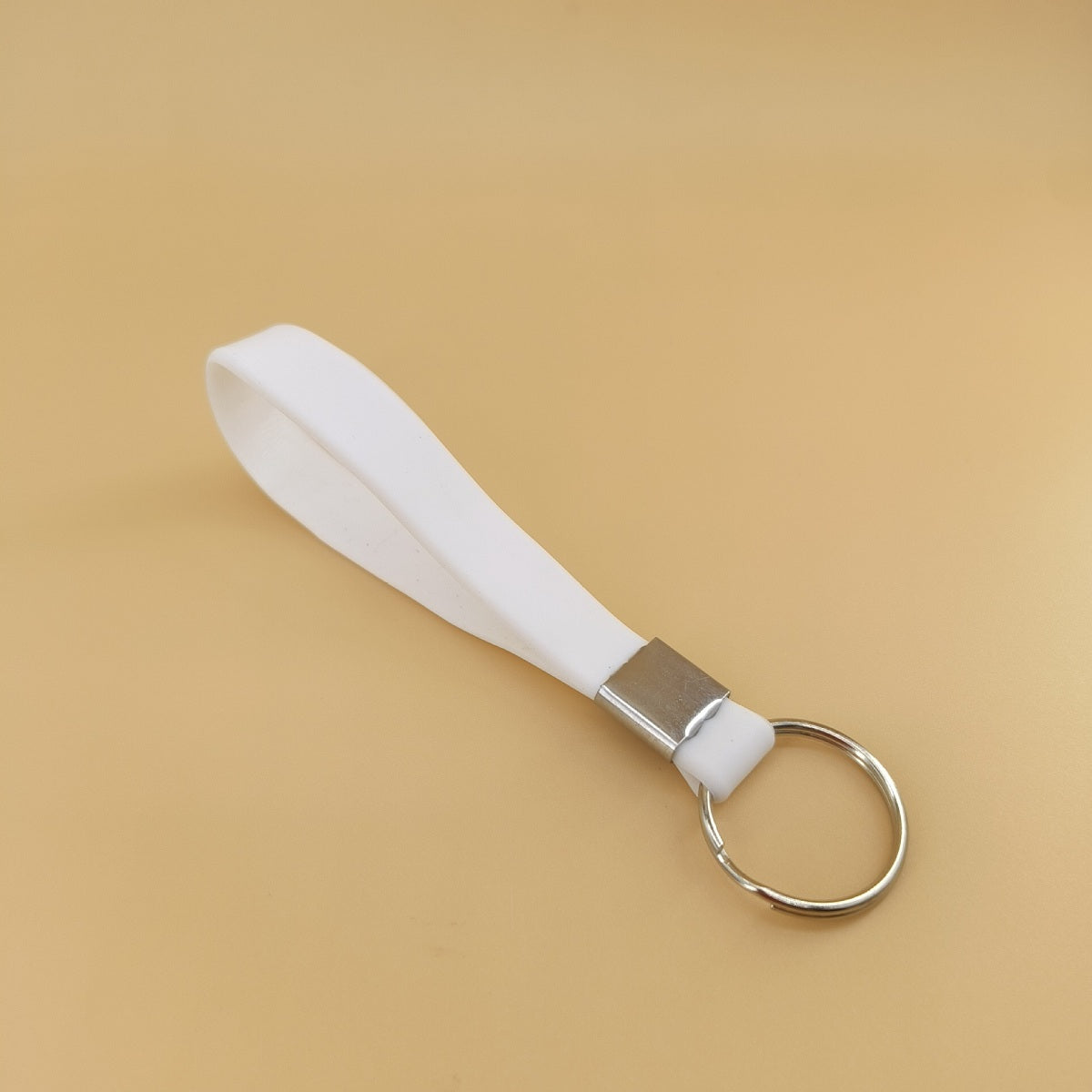 HUPSTL042 Embossed With Ink Silicone Bracelet Wristband Keychain