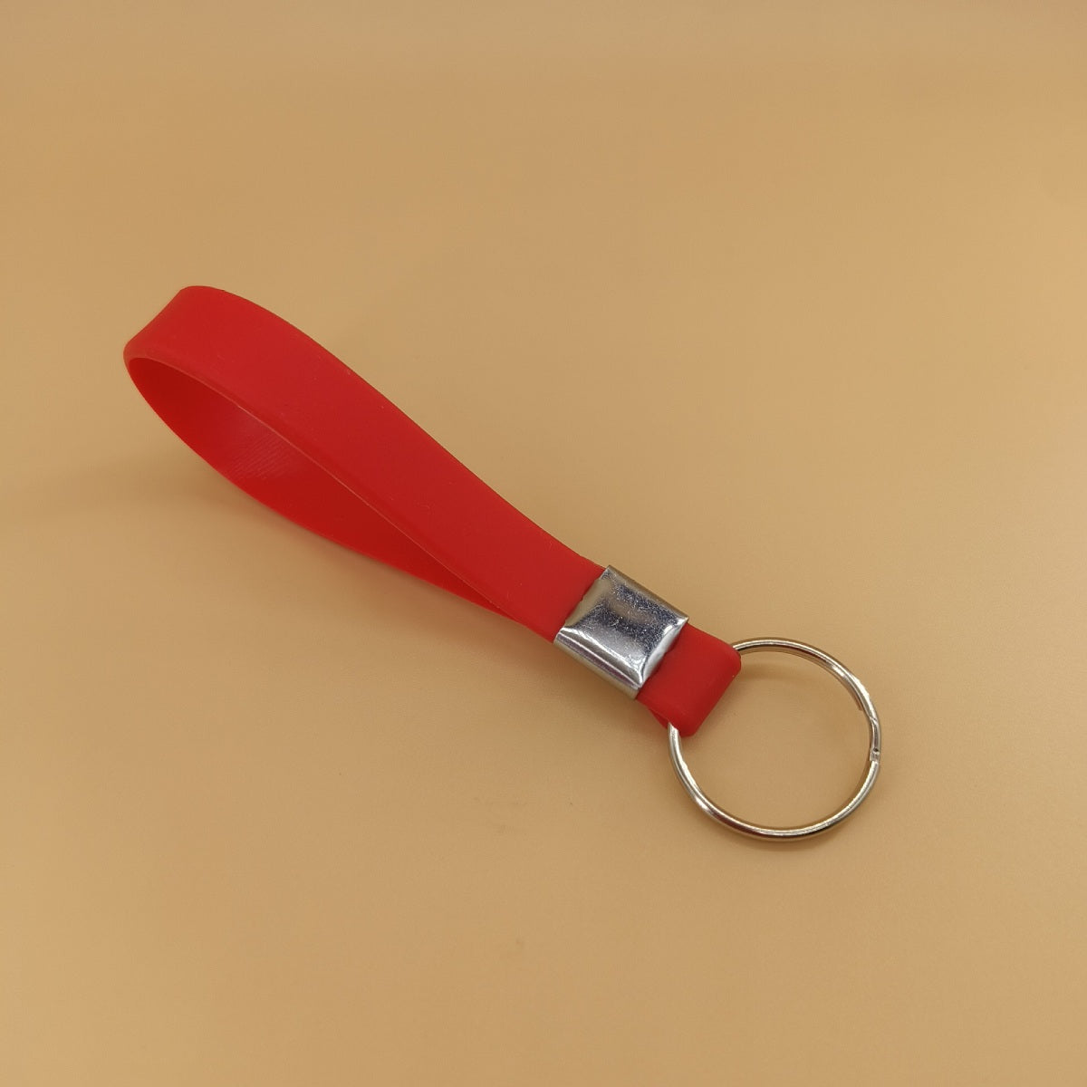 HUPSTL042 Embossed With Ink Silicone Bracelet Wristband Keychain