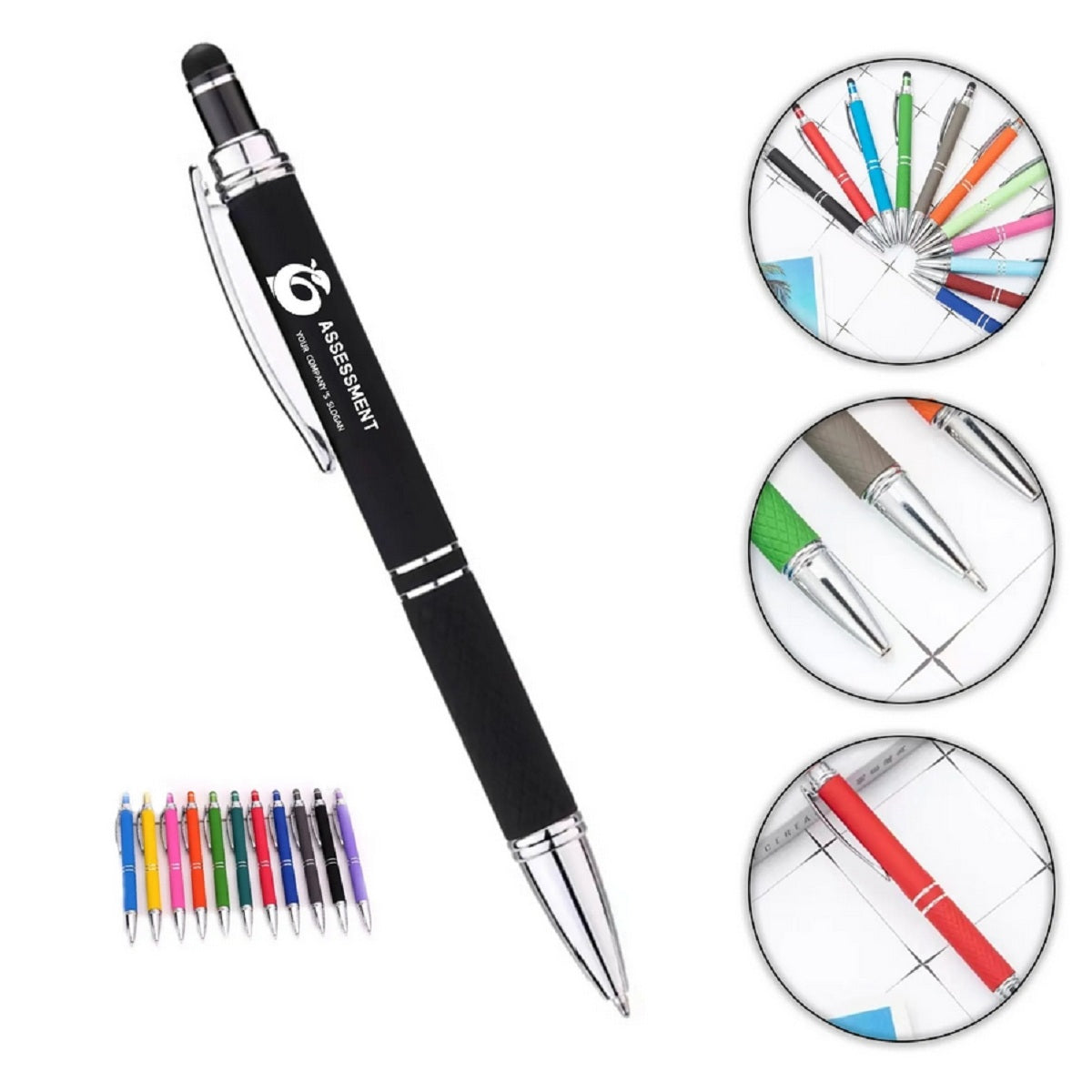 HUPSTL044 Aruba Metal Retractable Pen
