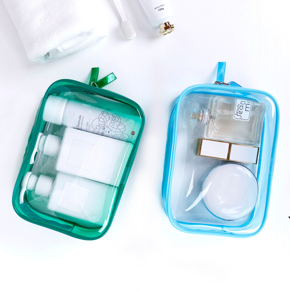 HUPSTL049 Portable Pvc Clear Cosmetic Makeup Bag