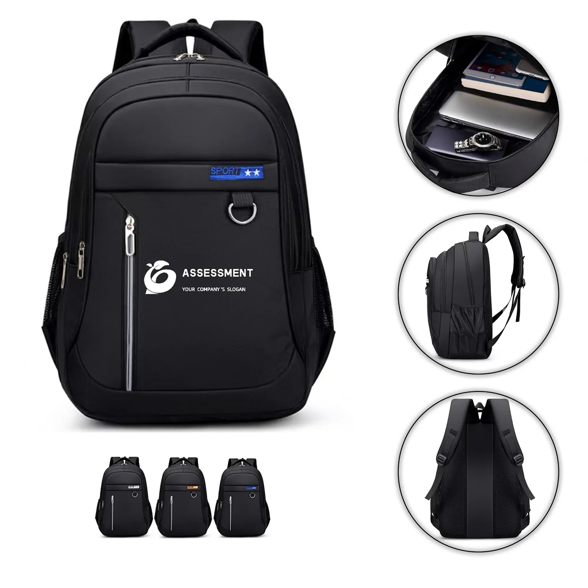 HUPSTL059 Travel Backpack For School And Office