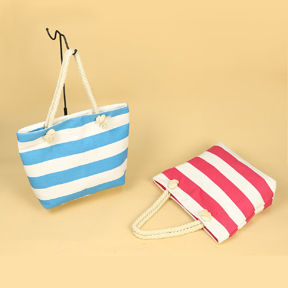 HUPSTL061 Canvas Boat Beach Tote