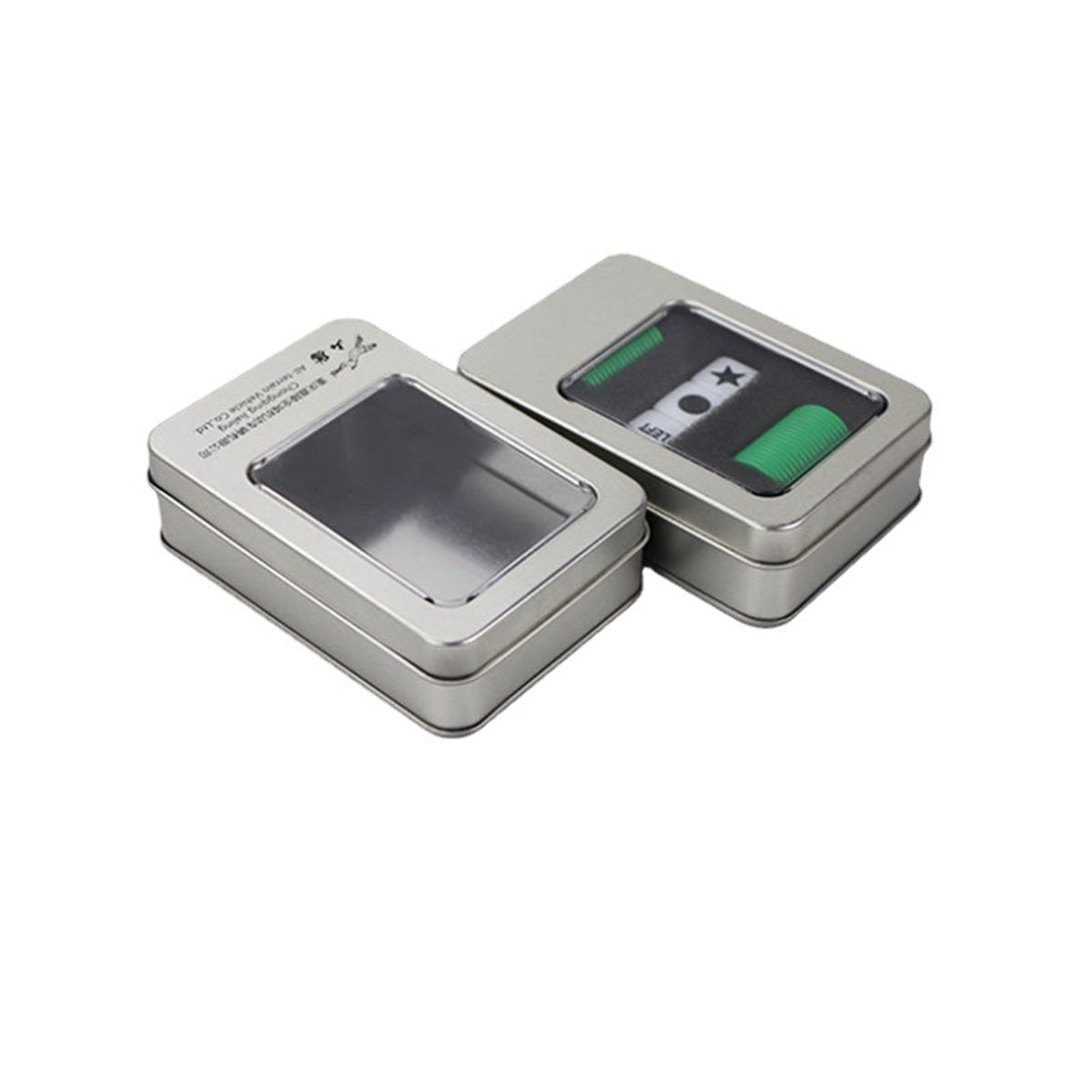 HUPSTL069 3.2"X2.4" Mini Tin Storage Box With Lid